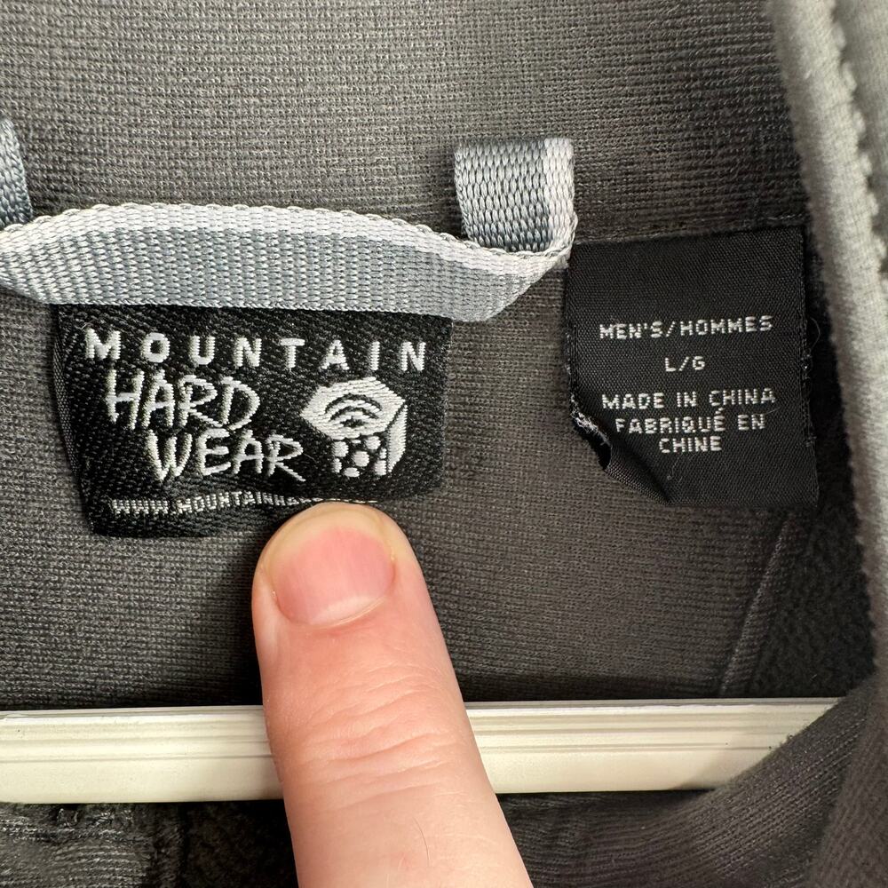 Mountain Hardwear Full Zip Softshell Windbreaker … - image 8